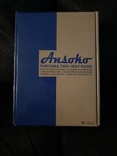 Paquete de 2 transceptores de radio bidireccional portátil ANSOKO VHF/UHF FM CTCSS/DCS. segunda mano  Embacar hacia Argentina