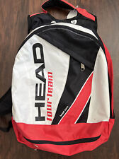 Mochila de tênis HEAD Tour Team vermelha branca preta comprar usado  Enviando para Brazil