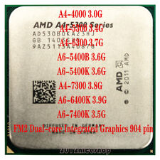 CPU AMD A4-5300 A4-4000 A4-5300 A4-6300 A6-5400B A4-7300 A6-6400K A6-7400K FM2 comprar usado  Enviando para Brazil