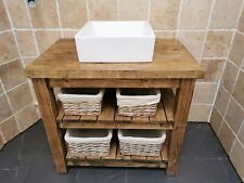 Handmade rustic bathroom for sale  UK