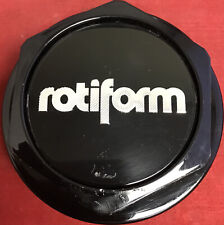 ONE USED ROTIFORM CENTER CAP GLOSS BLACK HEX SCREW IN (B9545) 32170-26UK 14784, used for sale  Shipping to South Africa