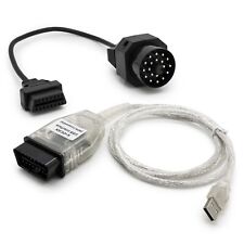 OBD Diagnostics USB Interface for Ediabas INPA K+DCAN BMW OBD 2 to OBD 1 20 Pin for sale  Shipping to South Africa