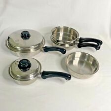 Used, Saladmaster Five Star TP304-316 Surgical Stainless Waterless *7 Piece Set* - USA for sale  Shipping to Canada