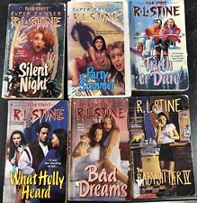 Lote de 6 R.L. Stine Books Fear Street The Babysitter Silent Night años 90, usado segunda mano  Embacar hacia Argentina