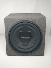 Subwoofer Pioneer TS-W126M 12" 1300 W Max com caixa de woofer acolchoada / gabinete  comprar usado  Enviando para Brazil