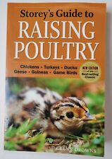 Storey's Guide to Raising Poultry autorstwa Glenn Downs (kurczaki indyki kaczki gęsi) na sprzedaż  Wysyłka do Poland