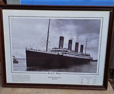 Titanic wall framed for sale  Medford