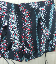 Black polyester floral for sale  MILTON KEYNES