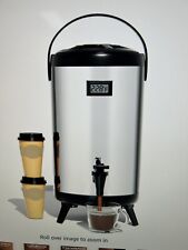 WantJoin Insulated Beverage Dispenser-Thermal Hot & Cold . Stainless. 12L for sale  Shipping to South Africa