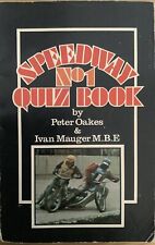 Speedway quiz book for sale  TELFORD