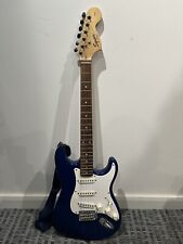 Squier by Fender Strat Stratocaster 2004 - azul - serie Affinity hecha en China segunda mano  Embacar hacia Mexico