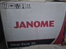 Janome decor excel for sale  READING