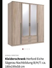 Kleiderschrank eiche weiß gebraucht kaufen  Hamburg