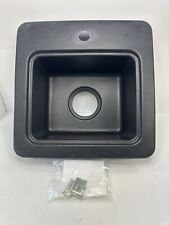 Used, Swan BS01515.015 15'' L Drop-In Single Bowl Swanstone Small Bar Sink for sale  Shipping to South Africa