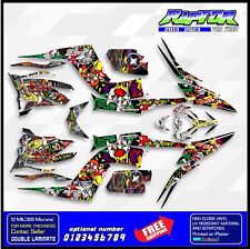 YAMAHA RAPTOR 700 700R 2013 2023 KIT DE GRÁFICOS CALCOMANÍAS PEGATINAS ENVÍO GRATUITO, usado segunda mano  Argentina 