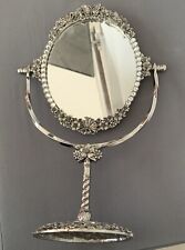 Metal hand mirror for sale  WREXHAM