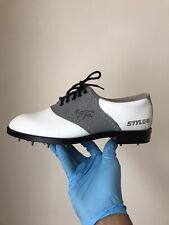 Used, Mens White Size 7.5 Faldo By Style Golf Shoes for sale  Shipping to South Africa