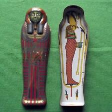 Vintage egyptian sarcophagus usato  Spedire a Italy