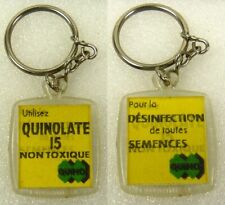 Porte-clés Visiomatic - QUINOLATE Désinfection de toutes semences, LA QUINOLEINE, occasion d'occasion  Beaucaire