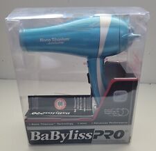 Secador de Cabelo Profissional BaByliss PRO Nano Titanium 2000W - Azul - Nova Caixa Aberta comprar usado  Enviando para Brazil