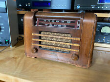 Usado, 1940/41 Philco Transitone PT-6 gabinete de madeira tubo rádio restaurado eletronicamente comprar usado  Enviando para Brazil