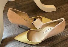 zara yellow shoes for sale  BRISTOL
