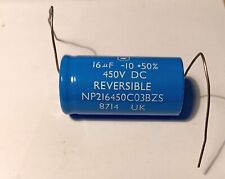 Capacitor 16uF 450v reversible for sale  Shipping to South Africa