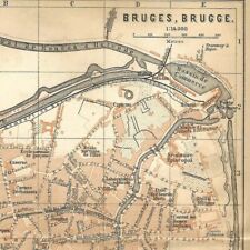 Bruges brugge plan d'occasion  Quimper