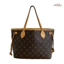 Autêntica bolsa tote Louis Vuitton monograma couro lona Neverfull PM M41000 comprar usado  Enviando para Brazil