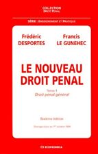 Nouveau droit pénal d'occasion  France