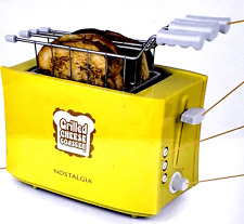 Nostalgia Grilled Cheese Sandwich Toaster Open Box Never Used Yellow for sale  Shipping to South Africa