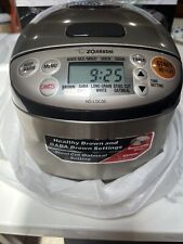 Zojirushi NS-LGC05-XB Micom Rice Cooker & Warmer, 3-Cups (Uncooked) for sale  Shipping to United Kingdom