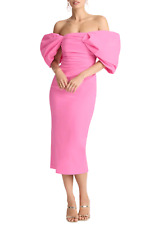 Vestido Sheike sem alças fora do ombro rosa quente tamanho 12 UA comprar usado  Enviando para Brazil