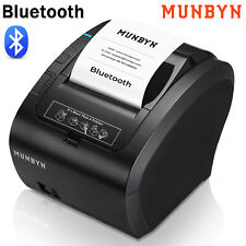 Impressora Térmica POS de Recibos MUNBYN 80mm Bluetooth Alta Velocidade Cortador Automático Impressora comprar usado  Enviando para Brazil