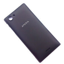 Capa traseira preta 100% genuína Sony Xperia L + antena NFC C2105, usado comprar usado  Enviando para Brazil