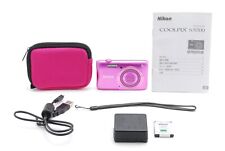 [Quase em perfeito estado com estojo] Câmera Digital Nikon COOLPIX S3700 Rosa 20.1 MP Do Japão comprar usado  Enviando para Brazil