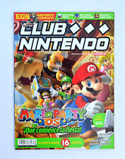 Usado, Cubierta de la revista Club Nintendo Mario Party DS NDS México 2007 segunda mano  México