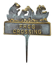 Large frog crossing for sale  KENDAL