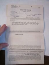 Vintage warranty deeds for sale  Irving