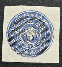 India stamp travancore d'occasion  Le Havre-