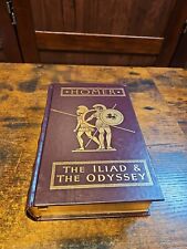 The Iliad & The Odyssey por Homer (Leather Bound) #E, usado comprar usado  Enviando para Brazil