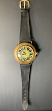 GIANT 27"" Reloj de pared de latón Reloj de pulsera diseño alemán MCM Mercedes década de 1960 reloj segunda mano  Embacar hacia Argentina