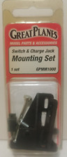 Great Planes Switch Charge Jack Mounting Set GPMM1000  1 set RC Avion modelisme, usado segunda mano  Embacar hacia Argentina