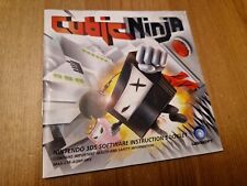 Cubic Ninja - Somente livreto de instruções de software para Nintendo 3DS comprar usado  Enviando para Brazil