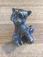 Pewter cat figurine for sale  De Queen