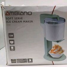 Ambiano Soft Serve Ice Cream Maker / Machine 15w Aldi , used for sale  Shipping to South Africa