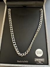 Men silver chain for sale  WOKING