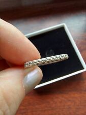 Pandora Eternity Sparkling Silver Ring.size 58., used for sale  WALSALL