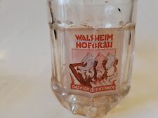 Walsheim hofbräu glaskrug gebraucht kaufen  Gersheim