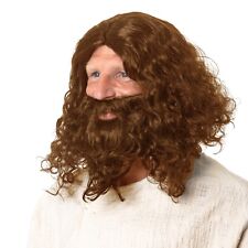 Jesus wig beard for sale  AXBRIDGE